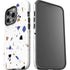 White Terrazzo iPhone 15 Pro Impact Case